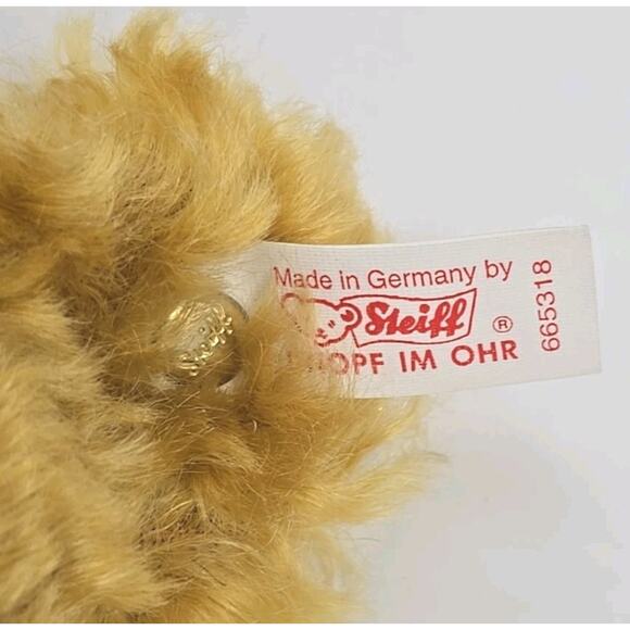 Steiff Passport Bear Growler 665318 Lmt 2061 /3500 No Suitcase U317 - Picture 3 of 10